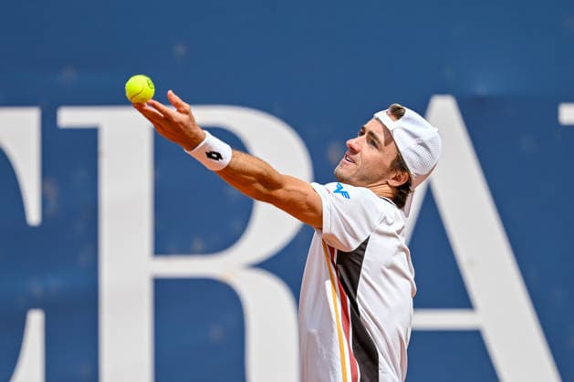 TENNIS - ATP, Tennis Herren Generali Open 2026 KITZBUEHEL,AUSTRIA,23.JUL.26 - TENNIS - ATP World Tour, Generali Open. Image shows Lukas Neumayer (AUT).  GEPAxpictures xDanielxSchoenherr