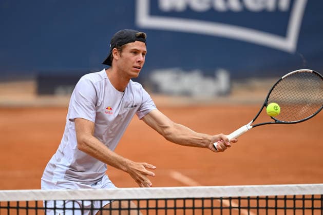 TENNIS - ATP, Tennis Herren Generali Open 2026 KITZBUEHEL,AUSTRIA,23.JUL.26 - TENNIS - ATP World Tour, Generali Open. Image shows Joel Schwaerzler (AUT).  GEPAxpictures xDanielxSchoenherr