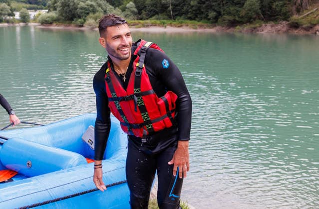 23.07.2026 - Fussball - 2. Fussball-Bundesliga - Saison 2026 2027 - 1. FC Nürnberg FCN Club - Trainingslager Sommer Sommertrainingslager Gais - Bruneck - Südtirol - Zink DaMa - xdaxmax -Teamevent - Rafting - Alexios Kalogeropoulos (4, 1. FC Nürnberg FCN ) *** July 23, 2026 Soccer 2 Soccer Bundesliga 2026–2027 Season 1 FC Nuremberg (FCN) Club Summer Training Camp Summer Training Camp in Gais, Brunico, South Tyrol Zink DaMa xdaxmax Team Event: Rafting with Alexios Kalogeropoupost 4, 1 FC Nuremberg FCN