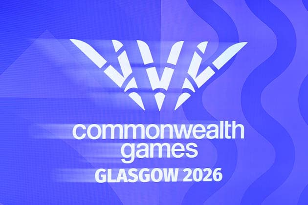 COM26 COLOUR, A generic image of the Commonwealth Games Glasgow 2026 logo ahead of the XXIII Commonwealth Games in Glasgow, Scotland, Thursday, July 23, 2026. ( NO ARCHIVING, EDITORIAL USE ONLY GLASGOW UNITED KINGDOM  Copyright: xLUKASxCOCHx 20260723110249298059