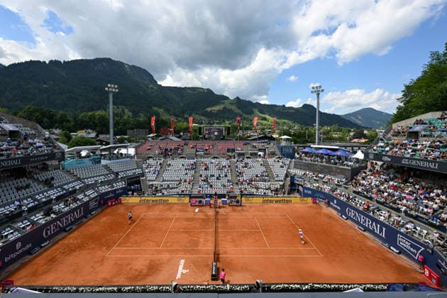 TENNIS - ATP, Tennis Herren Generali Open 2026 KITZBUEHEL,AUSTRIA,23.JUL.26 - TENNIS - ATP World Tour, Generali Open. Image shows an overview of Center Court.  GEPAxpictures xDanielxSchoenherr