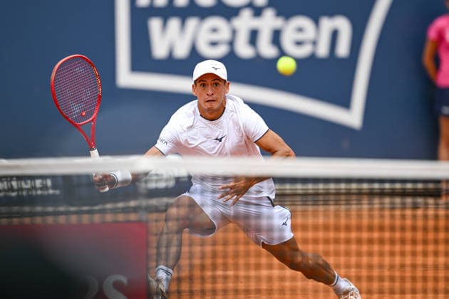 TENNIS - ATP, Tennis Herren Generali Open 2026 KITZBUEHEL,AUSTRIA,23.JUL.26 - TENNIS - ATP World Tour, Generali Open. Image shows Sebastian Baetz (ARG).  GEPAxpictures xDanielxSchoenherr
