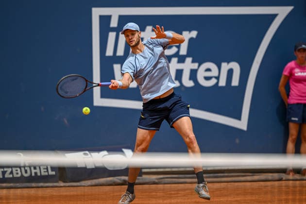 TENNIS - ATP, Tennis Herren Generali Open 2026 KITZBUEHEL,AUSTRIA,23.JUL.26 - TENNIS - ATP World Tour, Generali Open. Image shows Yannick Hanfmann (GER).  GEPAxpictures xDanielxSchoenherr