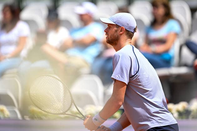 TENNIS - ATP, Tennis Herren Generali Open 2026 KITZBUEHEL,AUSTRIA,23.JUL.26 - TENNIS - ATP World Tour, Generali Open. Image shows Yannick Hanfmann (GER).  GEPAxpictures xDanielxSchoenherr