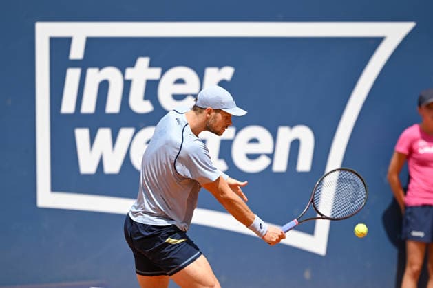 TENNIS - ATP, Tennis Herren Generali Open 2026 KITZBUEHEL,AUSTRIA,23.JUL.26 - TENNIS - ATP World Tour, Generali Open. Image shows Yannick Hanfmann (GER).  GEPAxpictures xDanielxSchoenherr