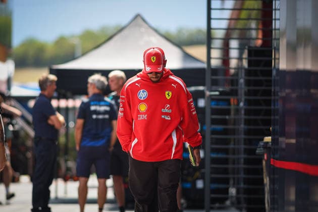 IPA86919828 - 44 Lewis Hamilton (GBR), Scuderia Ferrari SF26, during the Hungarian Grand Prix at the Hungaroring in Budapest, July 23–26, 2026, 2026 Formula 1 World Championship, WM, Weltmeisterschaft  Copyright: xFedericoxBasile IPAxSportx xx 86919828