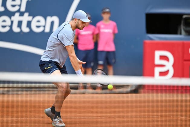 TENNIS - ATP, Tennis Herren Generali Open 2026 KITZBUEHEL,AUSTRIA,23.JUL.26 - TENNIS - ATP World Tour, Generali Open. Image shows Yannick Hanfmann (GER).  GEPAxpictures xDanielxSchoenherr