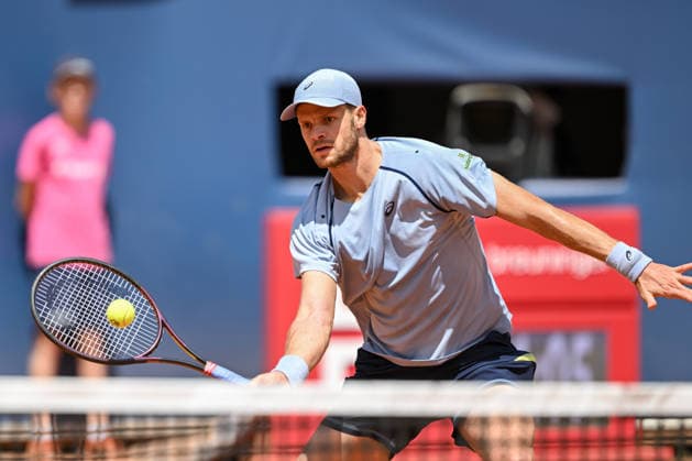 TENNIS - ATP, Tennis Herren Generali Open 2026 KITZBUEHEL,AUSTRIA,23.JUL.26 - TENNIS - ATP World Tour, Generali Open. Image shows Yannick Hanfmann (GER).  GEPAxpictures xDanielxSchoenherr