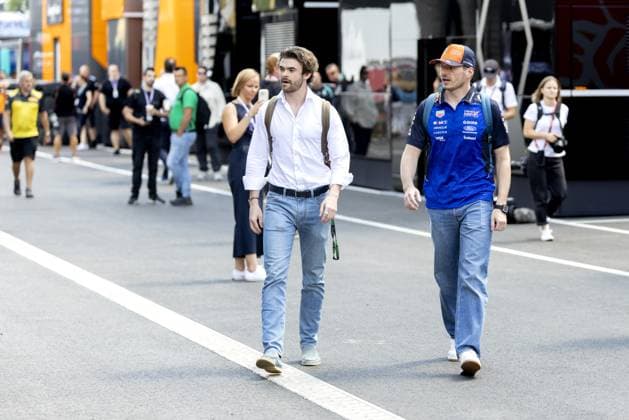 BUDAPEST - Max Verstappen (Red Bull Racing) arrives at the Hungaroring ahead of the Hungarian Grand Prix. SANDER KONING ANP xVIxANPxSportx xxANPxIVx 564119417 originalFilename: 564119417.jpg