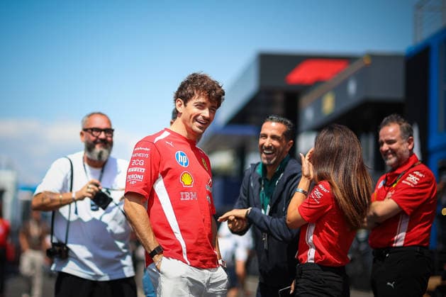 IPA86920245 - 16 Charles Leclerc (MON), Scuderia Ferrari SF26, during the Hungarian Grand Prix at the Hungaroring in Budapest, July 23–26, 2026, 2026 Formula 1 World Championship, WM, Weltmeisterschaft  Copyright: xFedericoxBasile IPAxSportx xx 86920245