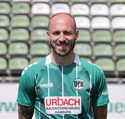 Marvin Thiel (VfB Luebeck ; VfB Luebeck; RL Nord Portraettermin 2026 2027 *** Marvin Thiel, VfB Lübeck, VfB Lübeck, RL North, Photo Shoot 2026, 2027