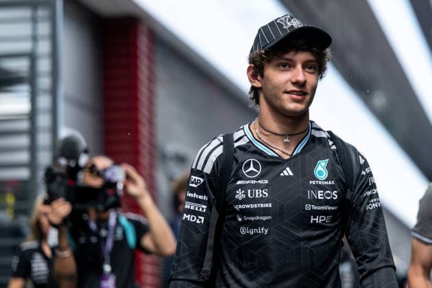 23.07.2026, HUN, Motorsport, FIA Formel 1 Weltmeisterschaft, Media Day, Saison 2026, Hungaroring Budapest, Großer Preis von Ungarn Andrea Kimi Antonelli ( Mercedes-AMG Petronas F1 Team, Italien, 12 ) Mogyorod Hungaroring Pest Ungarn *** July 23, 2026, HUN, Motorsports, FIA Formula 1 World Championship, Media Day, 2026 Season, Hungaroring Budapest, Hungarian Grand Prix, Andrea Kimi Antonelli, Mercedes AMG Petronas F1 Team, Italy, 12 Mogyorod, Hungaroring, Pest, Hungary Copyright: xNordphotox xMemmlerx