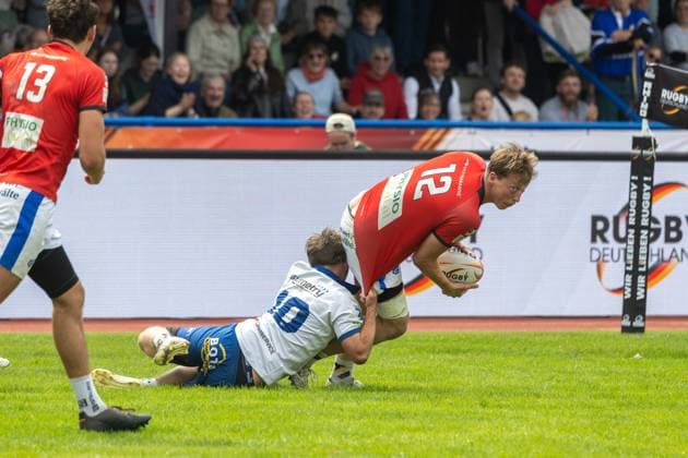 DM Finals 2026 in Hannover: Deutsche Meisterschaft im 7er-Rugby, Halbfinale Germania List gegen SC Neuenheim *** 2026 DM Finals in Hanover: German 7s Rugby Championship, Semifinal: Germania List vs. SC Neuenheim Copyright: xUdoxHerrmannx
