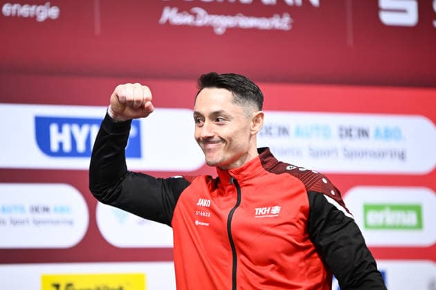 Andreas Toba (Turn-Klubb zu Hannover 1858) DIE FINALS 2026 - Deutsche Meisterschaften Geraeteturnen Mehrkampf Maenner, 23.07.2026 DIE FINALS 2026 - Deutsche Meisterschaften Geraeteturnen Mehrkampf Maenner, 23.07.2026 Hannover *** Andreas Toba Turn Klubb Hannover 1858 THE FINALS 2026 German Artistic Gymnastics Championships Men s All-Around, July 23, 2026 THE FINALS 2026 German Artistic Gymnastics Championships Men s All-Around, July 23, 2026, Hanover Copyright: xEibner-Pressefoto xHoepnerx EP_PHR