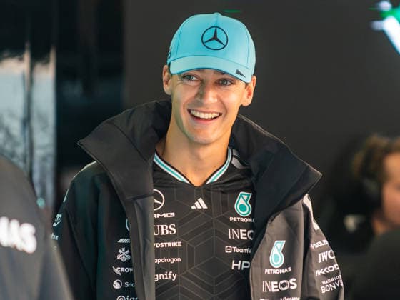 George Russell (Mercedes AMG Petronas F1 Team, 63), HUN, Formel 1 Weltmeisterschaft, Grosser Preis von Ungarn, Hungaroring, Media Day, Saison 2026, 23.07.2026, HUN, Formel 1 Weltmeisterschaft, Grosser Preis von Ungarn, Hungaroring, Media Day, Saison 2026, 23.07.2026 Mogyorod *** George Russell, Mercedes AMG Petronas F1 Team, 63, HUN, Formula 1 World Championship, Hungarian Grand Prix, Hungaroring, Media Day, 2026 Season, July 23, 2026, HUN, Formula 1 World Championship, Hungarian Grand Prix, Hungaroring, Media Day, 2026 Season, July 23, 2026, Mogyorod Copyright: xEibner-Pressefoto FlorianxSchustx EP_FSU