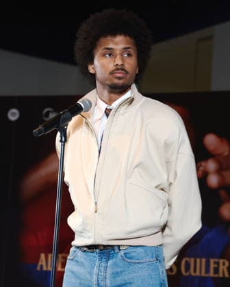 July 23, 2026, Barcelona, Spain: BARCELONA, SPAIN - JULY 23: .Karim Adeyemi during his official presentation as a FC Barcelona, Barca player at the Spotify Camp Nou on July 23, 2026 in Barcelona, Spain Barcelona Spain - ZUMAd159 20260723_zia_d159_012 Copyright: xGerardxFrancox