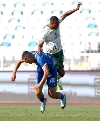 Jordan Obita of Hibernian Malisheva v Hibernian, UEFA Conference League, 2nd Qualifying Round, 1st Leg, Football, Liman Gegaj Stadium, Malisheva, Kosovo - 23 Jul 2026Malisheva Liman Gegaj Stadium Kosovo United Kingdom  Copyright: xNikolaxKrstic Shutterstockx 16999261ax
