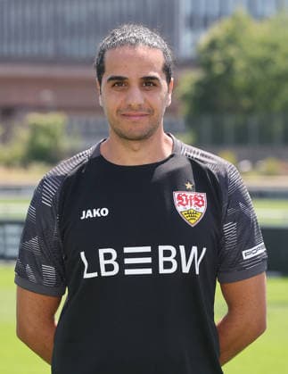 BAU Stuttgart , Amine Rahmoun ; VfB Stuttgart II ; 3.Liga; Porträttermin 2026 2027, *** BAU Stuttgart, Amine Rahmoun, VfB Stuttgart II, 3rd Division, Photo Shoot 2026–2027,