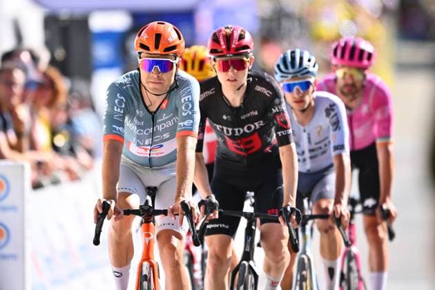 Tour de France 2026 Stage 18 ORCIERES-MERLETTE, FRANCE - JULY 23 : rider of Netcompany INEOS during stage 18 of the 113rd edition of Tour de France an UCI World Tour 2.UWT cycling road race stage for Men Elite of 185 km with start in Voiron and finish in Orcieres-Merlette on July 23, 2026 in Orcieres-Merlette, France, 23 07 2026 Orcieres-Merlette France  Copyright: xGvgx
