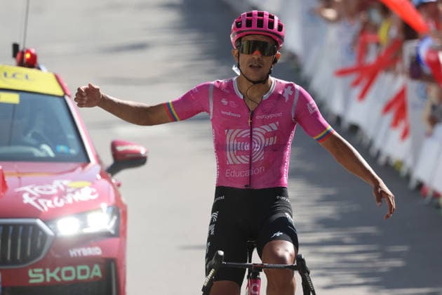23-07-2026 Tour De France; Tappa 18 Voiron - Orcieres Merlette; 2026, Ef Education - Easypost; Carapaz Antonio, Richard Antonio; Orcieres Merlette; 