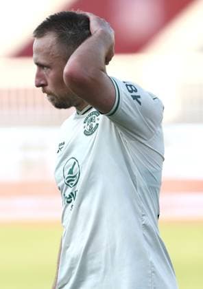 Felix Passlack of Hibernian shows a look of dejection at full time Malisheva v Hibernian, UEFA Conference League, 2nd Qualifying Round, 1st Leg, Football, Liman Gegaj Stadium, Malisheva, Kosovo - 23 Jul 2026Malisheva Liman Gegaj Stadium Kosovo United Kingdom  Copyright: xNikolaxKrstic Shutterstockx 16999261cr