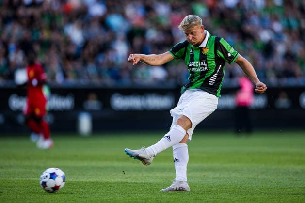 260723 Joackim Fagerjord of GAIS during the UEFA Conference League qualification match between GAIS and FC Nordsjälland on July 23, 2026 in Göteborg. Photo: Michael Erichsen BILDBYRAN COP 89 MI1001 fotboll football soccer fotball uefa conference league conference league gais fc nordsjälland bbeng kval qualifying round qualification *** July 23, 2026: Joackim Fagerjord of GAIS during the UEFA Conference League qualifying match between GAIS and FC Nordsjælland on July 23, 2026 in Gothenburg. Photo by Michael Erichsen, BILDBYRAN COP 89 MI1001. soccer, football, UEFA Conference League, GAIS, FC Nordsjälland, BBENG, qualifying round, qualification  Copyright: MICHAELxERICHSEN BB260723MI014