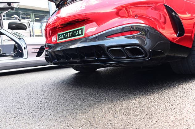 23.07.2026, Hungaroring, Budapest, FORMULA 1 AWS HUNGARIAN GRAND PRIX 2026 , im Bild Zum 30-jährigen Jubiläum stellt das Unternehmen mit dem Stern den Mercedes-AMG GT 63 PRO 4MATIC+ vor, Safety Car Fahrer Bernd Myländer. (Photo by Hasan Bratic DeFodi Images) - *** July 23, 2026, Hungaroring, Budapest, FORMULA 1 AWS HUNGARIAN GRAND PRIX 2026, pictured: To mark its 30th anniversary, the company with the star logo unveils the Mercedes-AMG GT 63 PRO 4MATIC; safety car driver Bernd Myländer. Photo by Hasan Bratic, DeFodi Images