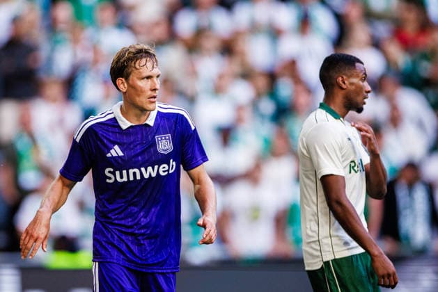 260723 Ludwig Augustinsson of Anderlecht during the UEFA Europa League second qualifying round football match between Hammarby and Anderlecht on July 23, 2026 in Stockholm. Photo: Kenta Jönsson BILDBYRAN COP 210 KJ0354 fotboll football soccer fotball uefa europa league europa league kval qualifying round qualification hammarby anderlecht bbeng grappa33 *** July 23, 2026: Ludwig Augustinsson of Anderlecht during the UEFA Europa League second qualifying round soccer match between Hammarby and Anderlecht on July 23, 2026 in Stockholm. Photo by Kenta Jönsson, BILDBYRAN COP 210 KJ0354. soccer, football, UEFA Europa League, Europa League qualifying round, Hammarby, Anderlecht, bbeng, grappa33  Copyright: KENTAxJÖNSSON BB260723KJ031