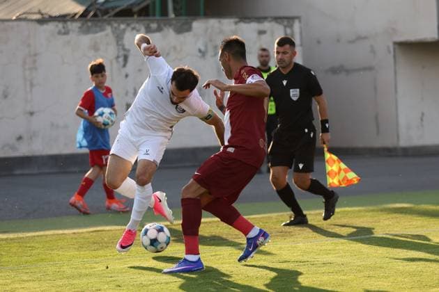 RECORD DATE NOT STATED UEFA Conference League 2026 27 Second Qualifying Round 1st Leg: FC Alashkert v CFR 1907 Cluj Karen Nalbandyan during the UEFA Conference League 2026 27 Second Qualifying Round 1st Leg match between FC Alashkert and CFR 1907 Cluj at FFA Academy Stadium in Yerevan, Armenia on July 23, 2026
