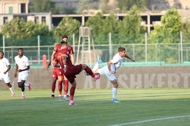 RECORD DATE NOT STATED UEFA Conference League 2026 27 Second Qualifying Round 1st Leg: FC Alashkert v CFR 1907 Cluj Karlo Muhar during the UEFA Conference League 2026 27 Second Qualifying Round 1st Leg match between FC Alashkert and CFR 1907 Cluj at FFA Academy Stadium in Yerevan, Armenia on July 23, 2026