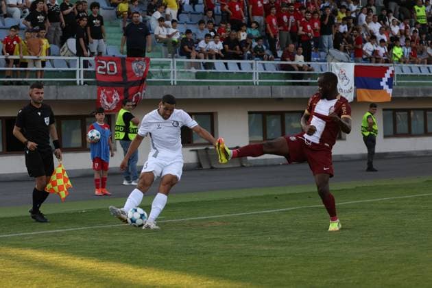 RECORD DATE NOT STATED UEFA Conference League 2026 27 Second Qualifying Round 1st Leg: FC Alashkert v CFR 1907 Cluj Cezar during the UEFA Conference League 2026 27 Second Qualifying Round 1st Leg match between FC Alashkert and CFR 1907 Cluj at FFA Academy Stadium in Yerevan, Armenia on July 23, 2026