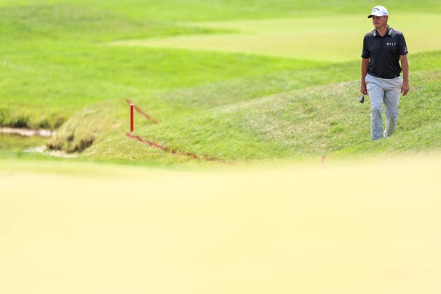 Golf 2026: PGA, Golf Herren 3M Open: Round 1 Emiliano Grillo of Argentina walks on the 18th hole during the first round of the 2026 3M Open at TPC Twin Cities on July 23, 2026 in Blaine, Minnesota. Steven Garcia CSM (Credit Image: Â Steven Garcia Cal Media) Blaine Minnesota USA EDITORIAL USE ONLY Copyright: xx ZUMA-20260723_zma_c04_089.jpg StevenxGarciax csmphotothree505527
