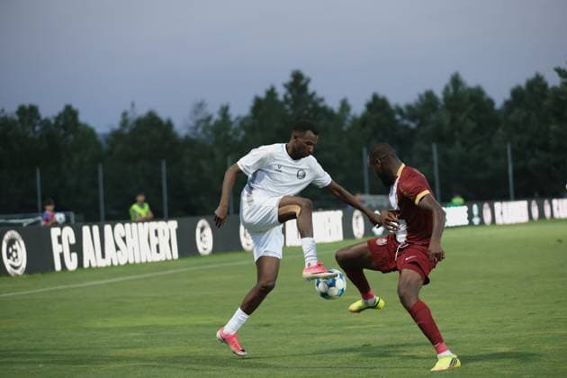 RECORD DATE NOT STATED UEFA Conference League 2026 27 Second Qualifying Round 1st Leg: FC Alashkert v CFR 1907 Cluj The UEFA Conference League 2026 27 Second Qualifying Round 1st Leg match between FC Alashkert and CFR 1907 Cluj at FFA Academy Stadium in Yerevan, Armenia on July 23, 2026
