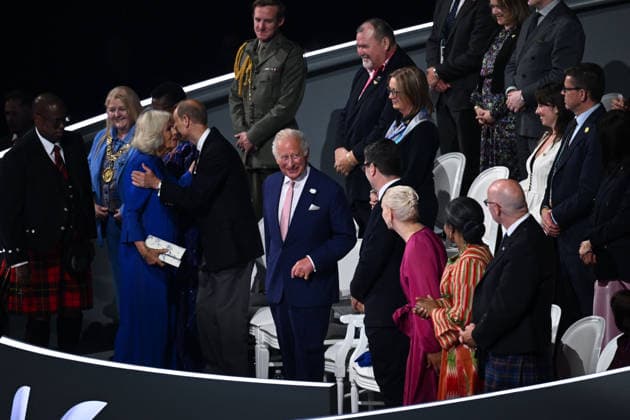 COM26 OPENING CEREMONY, King Charles and Queen Camilla arrive for the Opening Ceremony of the Glasgow 2026 Commonwealth Games at The Hydro in Glasgow, Scotland, Thursday, July 23, 2026. ( NO ARCHIVING, EDITORIAL USE ONLY GLASGOW UNITED KINGDOM  Copyright: xJOELxCARRETTx 20260724189256374664