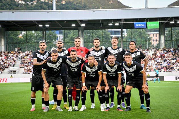 23 07 2026, Lugano, AIL Arena, Conference League: FC Lugano - KF Dukagjini, Lugano team photo Lugano AIL Arena Ticino Switzerland *** July 23, 2026, Lugano, AIL Arena, Conference League: FC Lugano vs. KF Dukagjini, Lugano team photo, Lugano AIL Arena, Ticino, Switzerland Copyright: xJustPictures.ch AndreaxBrancax jp-en-AnBr-AB_23072026_7395