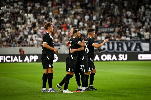 23 07 2026, Lugano, AIL Arena, Conference League: FC Lugano - KF Dukagjini, 11 Renato Steffen (Lugano) celebrate his goal Lugano AIL Arena Ticino Switzerland *** July 23, 2026, Lugano, AIL Arena, Conference League: FC Lugano vs. KF Dukagjini, 11. Renato Steffen of Lugano celebrates his goal at the AIL Arena in Lugano, Ticino, Switzerland Copyright: xJustPictures.ch AndreaxBrancax jp-en-AnBr-AB_23072026_8313