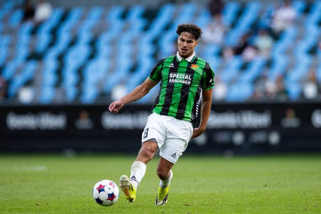 260723 William Milovanovic of GAIS during the UEFA Conference League qualification match between GAIS and FC Nordsjälland on July 23, 2026 in Göteborg. Photo: Michael Erichsen BILDBYRAN COP 89 MI1001 bbeng conference league fc nordsjälland football fotball fotboll gais kval qualification qualifying round soccer uefa conference league *** July 23, 2026: William Milovanovic of GAIS during the UEFA Conference League qualifying match between GAIS and FC Nordsjælland on July 23, 2026 in Gothenburg. Photo by Michael Erichsen, BILDBYRAN COP 89 MI1001 bbeng conference league fc nordsjälland football fotball fotboll gais kval qualification qualifying round soccer uefa conference league  Copyright: MICHAELxERICHSEN BB260723MI050
