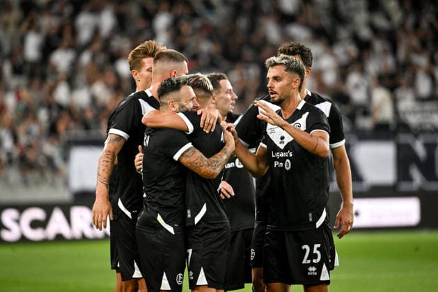 23 07 2026, Lugano, AIL Arena, Conference League: FC Lugano - KF Dukagjini, 11 Renato Steffen (Lugano) celebrate his goal Lugano AIL Arena Ticino Switzerland *** July 23, 2026, Lugano, AIL Arena, Conference League: FC Lugano vs. KF Dukagjini, 11. Renato Steffen of Lugano celebrates his goal at the AIL Arena in Lugano, Ticino, Switzerland Copyright: xJustPictures.ch AndreaxBrancax jp-en-AnBr-AB_23072026_4722