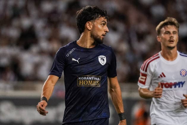 UEFA Europa League Qualifikation 2026 2027 - 2. Runde, 23.07.2027 - HNK Hajduk Split (Kroatien) vs. Pafos FC (Zypern) - Stadion Poljud (Split, Kroatien); Gabriel Teixeira (Pafos) *** UEFA Europa League Qualifying Round 2, 2026–2027, July 23, 2027: HNK Hajduk Split (Croatia) vs. Pafos FC (Cyprus) at Poljud Stadium, Split, Croatia; Gabriel Teixeira, Pafos Copyright: xLUKAxKOLANOVICx