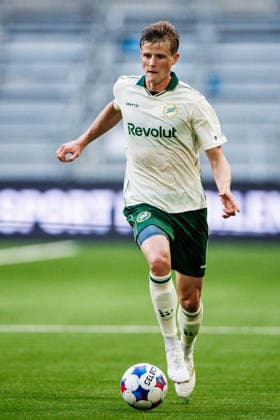 260723 Frederik Winther of Hammarby during the UEFA Europa League second qualifying round football match between Hammarby and Anderlecht on July 23, 2026 in Stockholm. Photo: Kenta Jönsson BILDBYRAN COP 210 KJ0354 fotboll football soccer fotball uefa europa league europa league kval qualifying round qualification hammarby anderlecht bbeng grappa33 *** July 23, 2026: Frederik Winther of Hammarby during the UEFA Europa League second qualifying round soccer match between Hammarby and Anderlecht on July 23, 2026 in Stockholm. Photo by Kenta Jönsson, BILDBYRAN COP 210 KJ0354. soccer, football, UEFA Europa League, Europa League qualifying round, qualification, Hammarby, Anderlecht, bbeng, grappa33  Copyright: KENTAxJÖNSSON BB260723KJ081