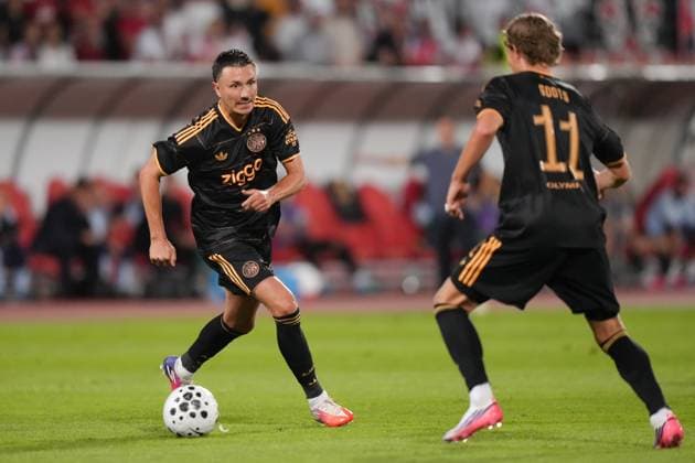 NOVI SAD , 23-07-2026 , Karadjordje Stadium , season 2026 2027 , UEFA Conference League play-off football , Match between FK Vojvodina and Ajax , picture shows Ajax player Steven Berghuis FK Vojvodina - Ajax  x205169395x Copyright: