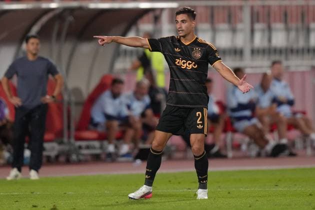 NOVI SAD , 23-07-2026 , Karadjordje Stadium , season 2026 2027 , UEFA Conference League play-off football , Match between FK Vojvodina and Ajax , picture shows Ajax player Lucas Rosa FK Vojvodina - Ajax  x205169404x Copyright: