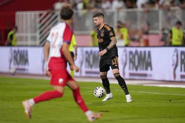 NOVI SAD , 23-07-2026 , Karadjordje Stadium , season 2026 2027 , UEFA Conference League play-off football , Match between FK Vojvodina and Ajax , picture shows Ajax player Caio Henrique debut FK Vojvodina - Ajax  x205169407x Copyright: