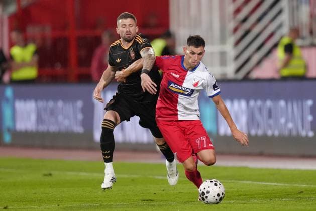 NOVI SAD , 23-07-2026 , Karadjordje Stadium , season 2026 2027 , UEFA Conference League play-off football , Match between FK Vojvodina and Ajax , picture shows Ajax player Caio Henrique FK Vojvodina - Ajax  x205169410x Copyright: