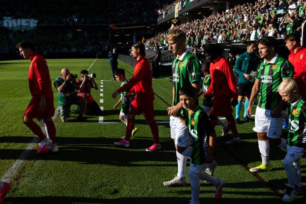 260723 Joackim Fagerjord and William Milovanovic of GAIS ahead of the UEFA Conference League qualification match between GAIS and FC Nordsjälland on July 23, 2026 in Göteborg. Photo: Michael Erichsen BILDBYRAN COP 89 MI1001 bbeng conference league fc nordsjälland football fotball fotboll gais kval qualification qualifying round soccer uefa conference league *** July 23, 2026: Joackim Fagerjord and William Milovanovic of GAIS ahead of the UEFA Conference League qualifying match between GAIS and FC Nordsjælland on July 23, 2026 in Gothenburg. Photo by Michael Erichsen, BILDBYRAN COP 89 MI1001 bbeng conference league fc nordsjälland football fotball fotboll gais kval qualification qualifying round soccer uefa conference league  Copyright: MICHAELxERICHSEN BB260723MI062
