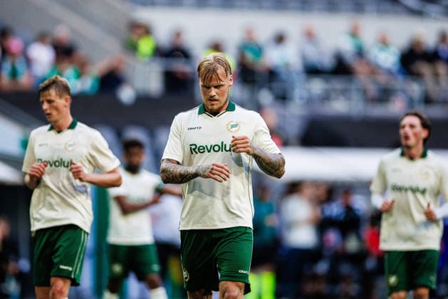 260723 Victor Eriksson of Hammarby looks dejected during the UEFA Europa League second qualifying round football match between Hammarby and Anderlecht on July 23, 2026 in Stockholm. Photo: Kenta Jönsson BILDBYRAN COP 210 KJ0354 fotboll football soccer fotball uefa europa league europa league kval qualifying round qualification hammarby anderlecht bbeng grappa33 depp *** July 23, 2026: Victor Eriksson of Hammarby looks dejected during the UEFA Europa League second qualifying round soccer match between Hammarby and Anderlecht on July 23, 2026 in Stockholm. Photo by Kenta Jönsson, BILDBYRAN COP 210 KJ0354. soccer, football, UEFA Europa League, Europa League qualifying round, Hammarby, Anderlecht, bbeng, grappa33, depp  Copyright: KENTAxJÖNSSON BB260723KJ091