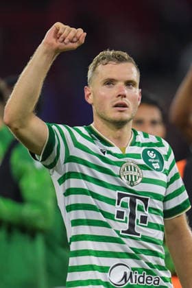 2026-07-23 FC Twente v Ferencvaros FC - UEFA Europa League ENSCHEDE, NETHERLANDS - JULY 23: Philippe Rommens of Ferencvaros TC during the UEFA Europa League match between FC Twente and Ferencvaros FC at De Grolsch Veste on July 23, 2026 in Enschede, Netherlands. Enschede De Grolsch Veste Netherlands Content not available for redistribution in The Netherlands directly or indirectly through any third parties. Copyright: xDennisxBresserx