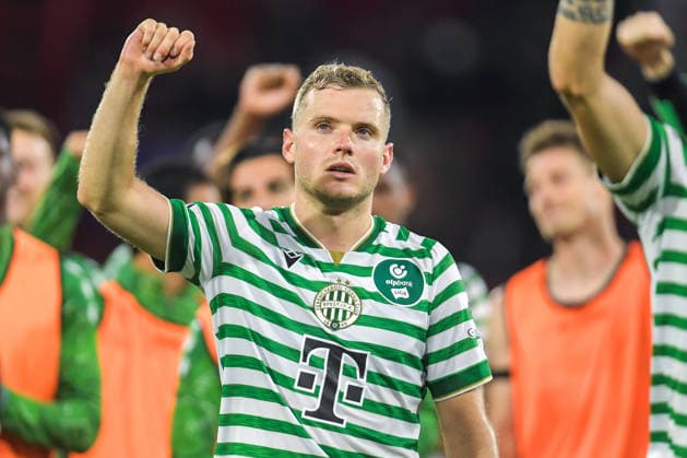 2026-07-23 FC Twente v Ferencvaros FC - UEFA Europa League ENSCHEDE, NETHERLANDS - JULY 23: Philippe Rommens of Ferencvaros TC during the UEFA Europa League match between FC Twente and Ferencvaros FC at De Grolsch Veste on July 23, 2026 in Enschede, Netherlands. Enschede De Grolsch Veste Netherlands Content not available for redistribution in The Netherlands directly or indirectly through any third parties. Copyright: xDennisxBresserx
