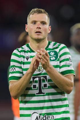 2026-07-23 FC Twente v Ferencvaros FC - UEFA Europa League ENSCHEDE, NETHERLANDS - JULY 23: Philippe Rommens of Ferencvaros TC during the UEFA Europa League match between FC Twente and Ferencvaros FC at De Grolsch Veste on July 23, 2026 in Enschede, Netherlands. Enschede De Grolsch Veste Netherlands Content not available for redistribution in The Netherlands directly or indirectly through any third parties. Copyright: xDennisxBresserx