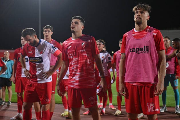 VOJVODINA NOVI SAD vs AJAX AMSTERDAM MARKO POLETANOVIC, DEJAN ZUKIC, NJEGOS PETROVIC Football Vojvodina Novi Sad vs Ajax Amsterdam qualifications UEFA Conference League at Karadjordje stadium, Novi Sad 23.07.2026 Foto: FOOTBALL, UEFA CONFERENCE LEAGUE, AJAX AMSTERDAM, VOJVODINA NOVI SAD, QUALIFICATIONS Novi Sad Karadjordje stadium Serbia Copyright: xMarkoxMetlas xMNxPressx
